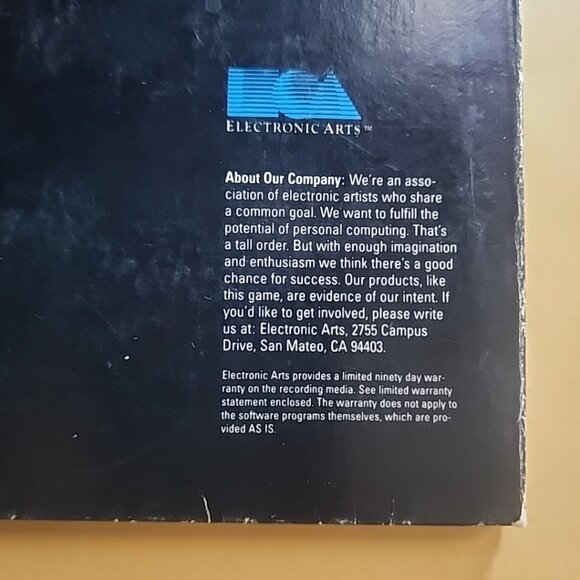 W.O.R.M.S.? -David Maynard  Electronic Arts - 1983/ Commodore 64 FLOPPY Disk - Picture 7 of 7